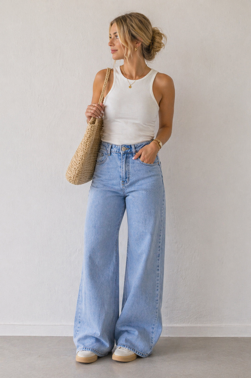 Superhøje talje-jeans