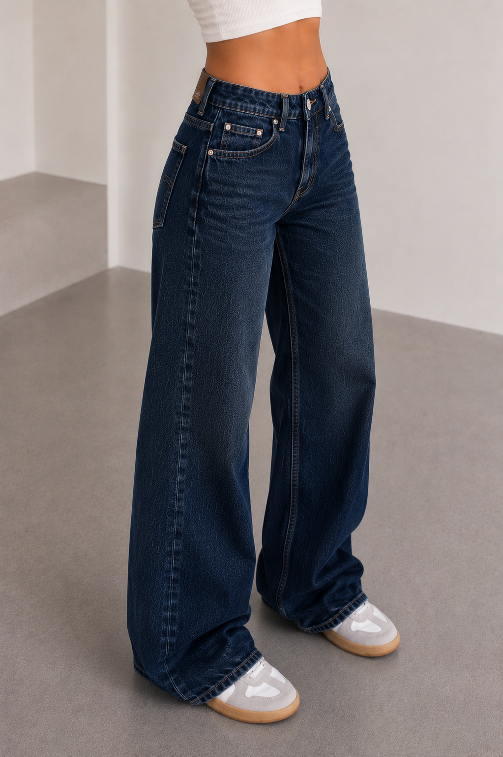 Gaia ballonnen-jeans - stretch