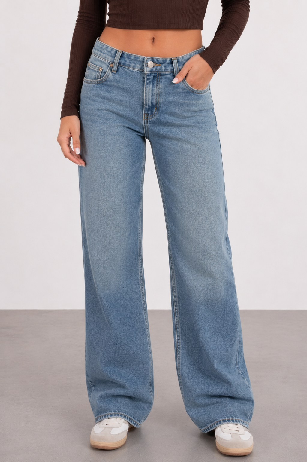 Gaia ballonnen-jeans - stretch
