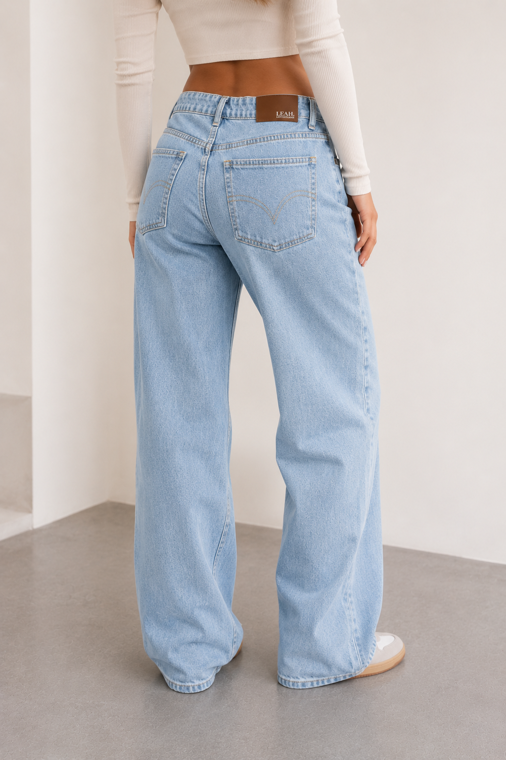 Gaia ballonnen-jeans - stretch