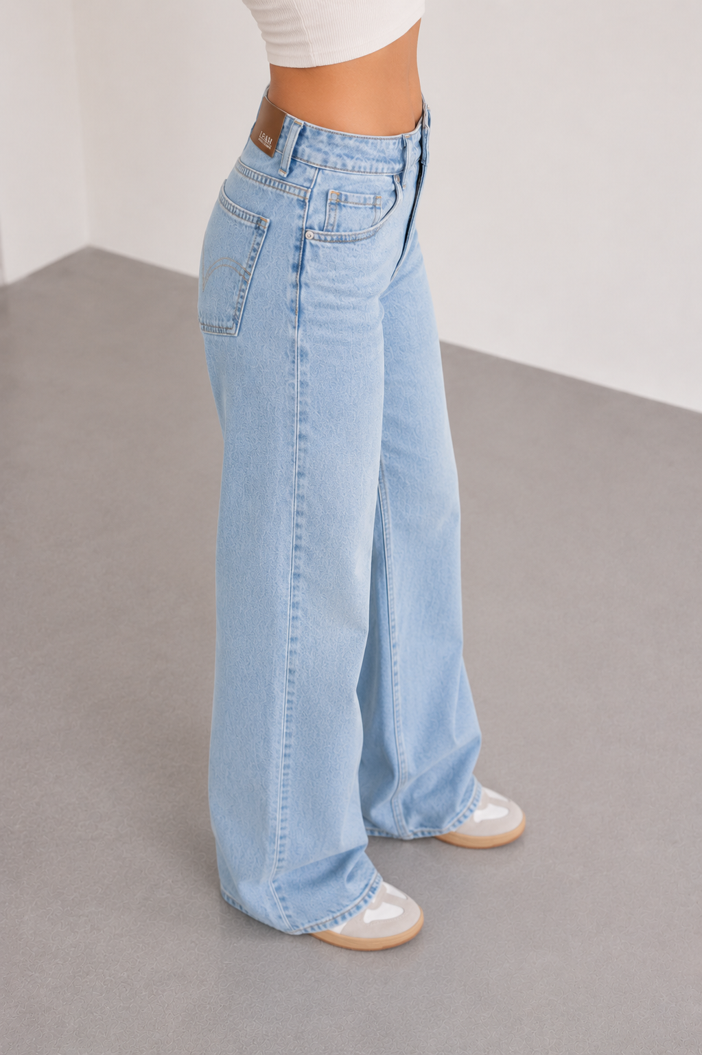 Gaia ballonnen-jeans - stretch