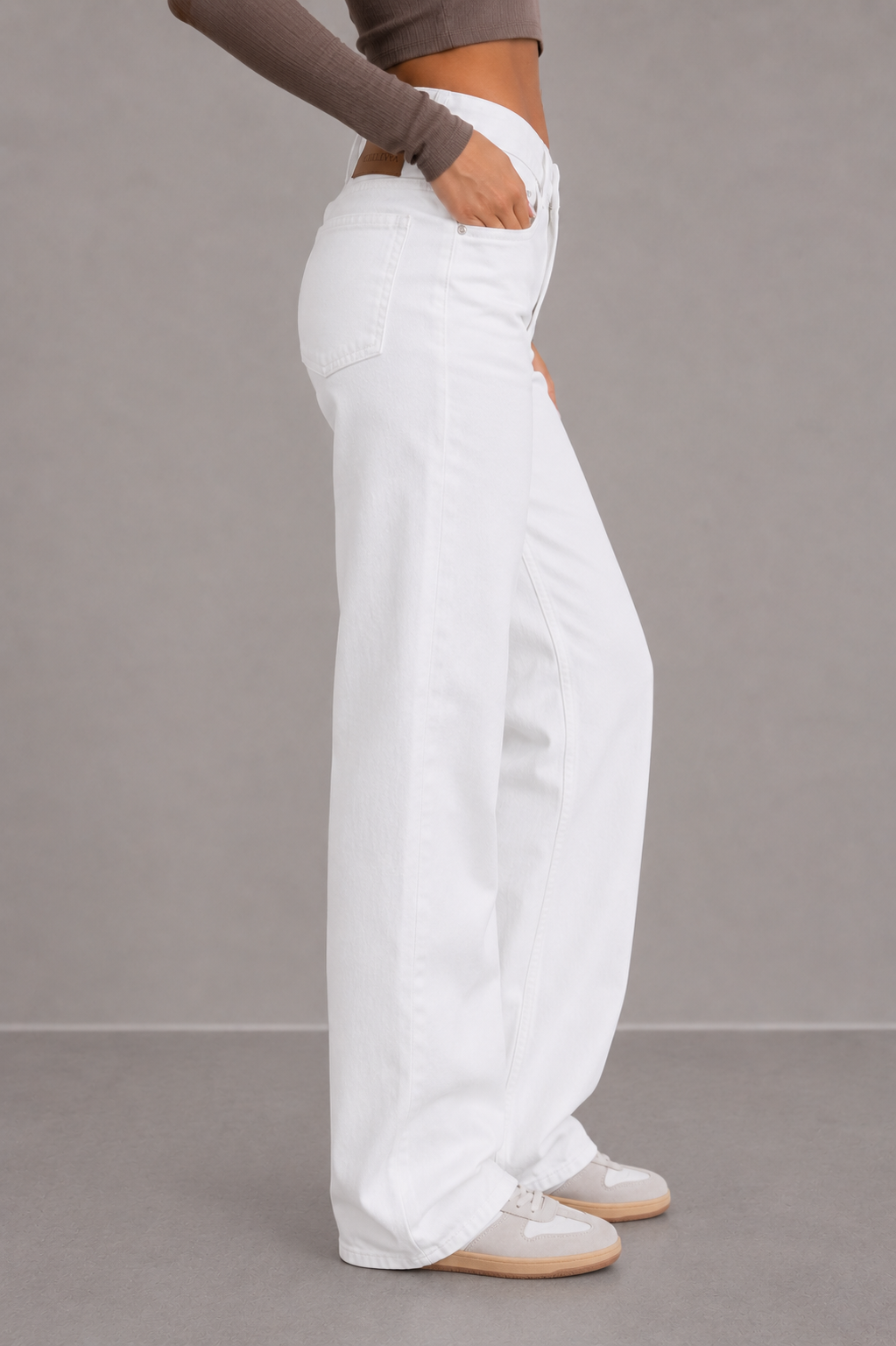 Gaia ballonnen-jeans - stretch