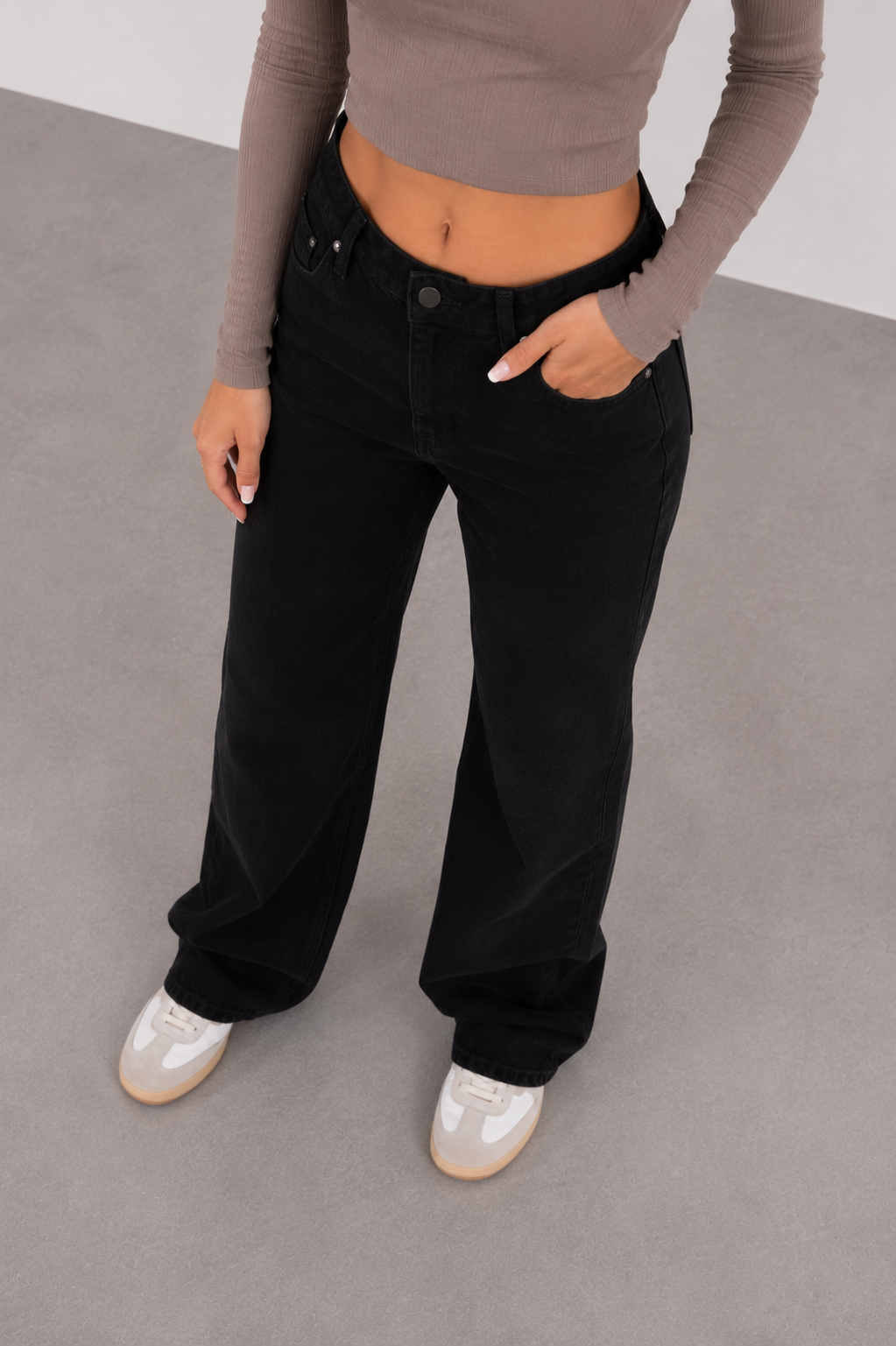 Gaia ballonnen-jeans - stretch