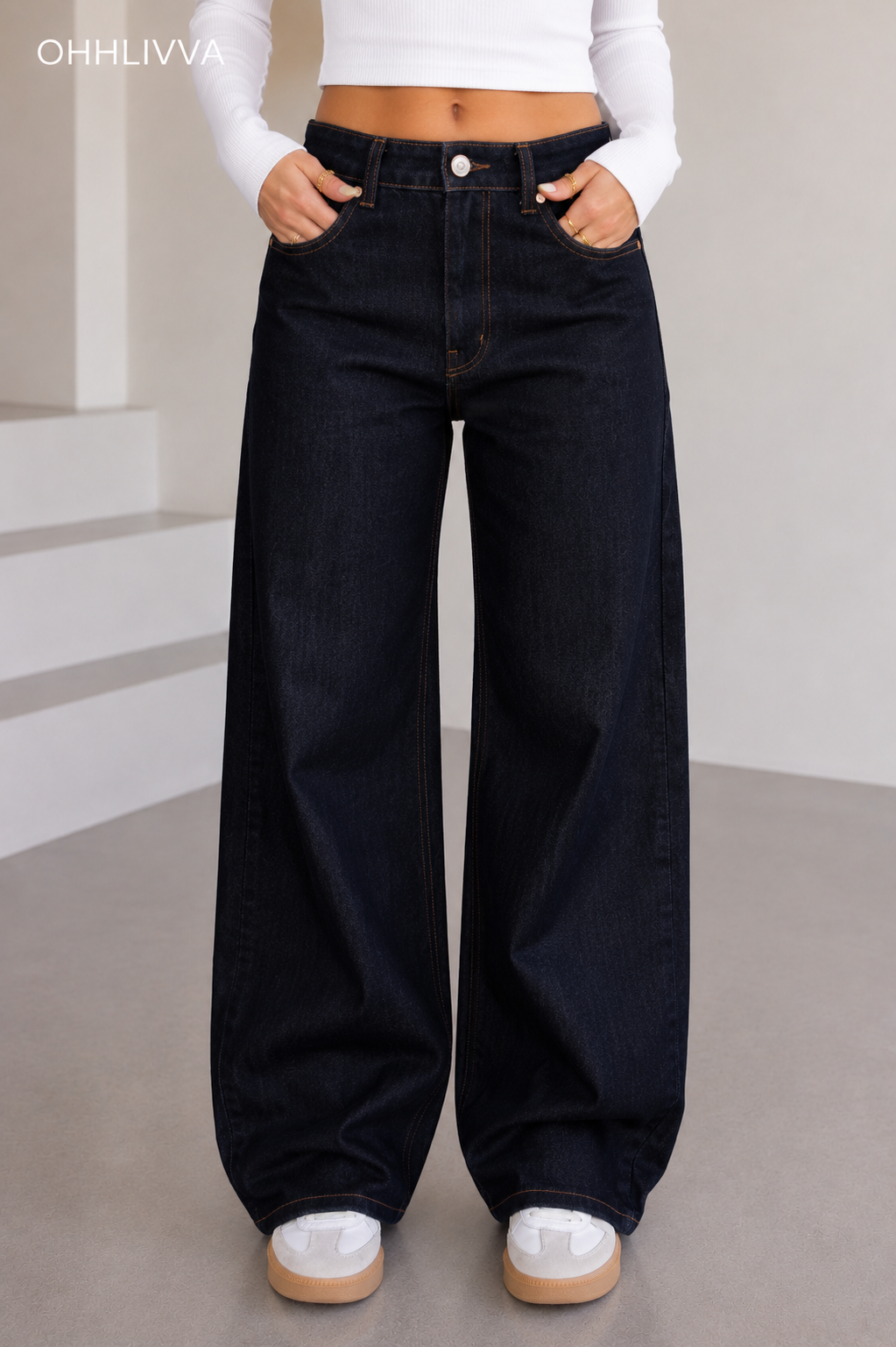 Nøtt Midnight Balloon Jeans