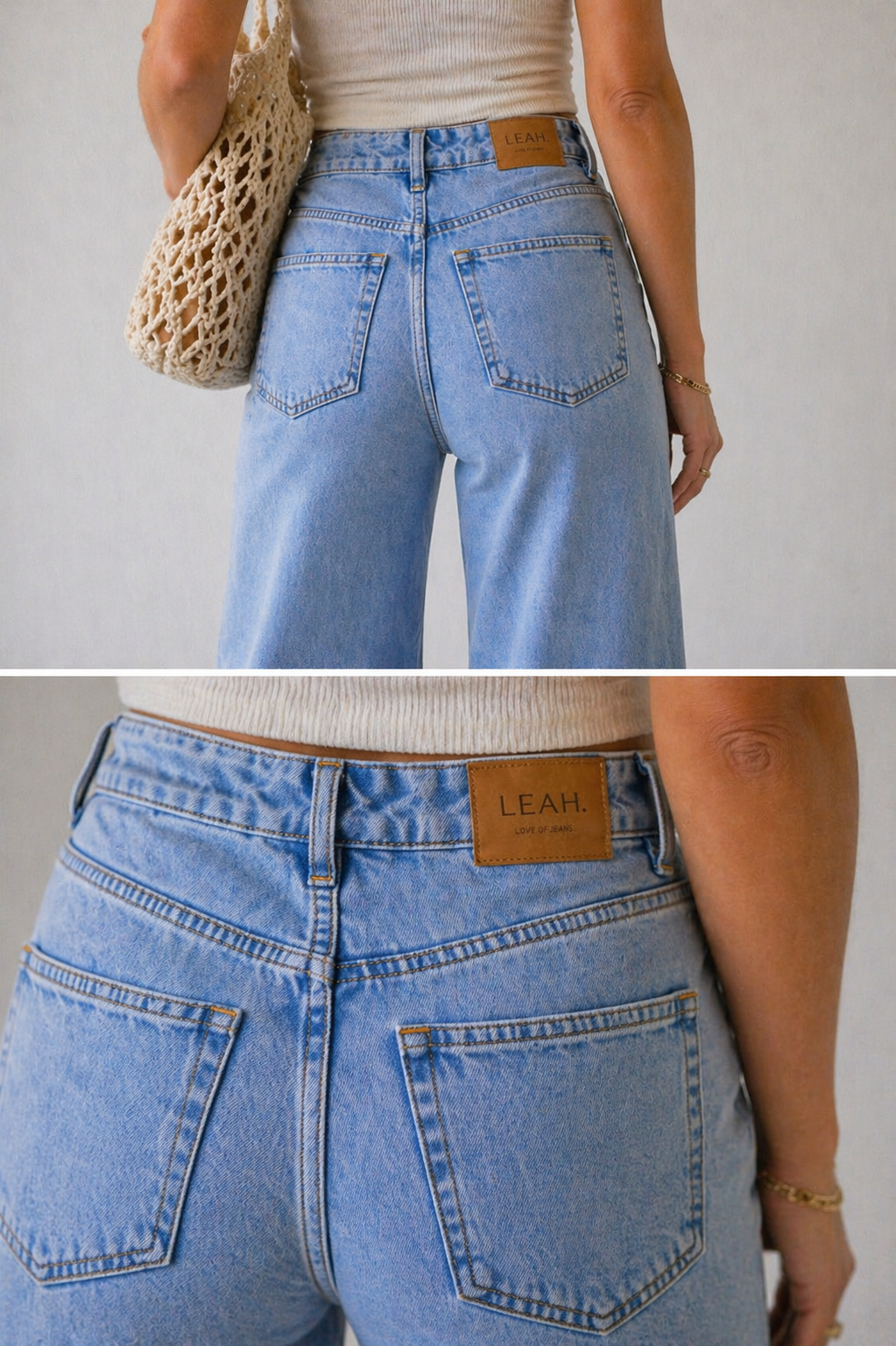 Superhøje talje-jeans