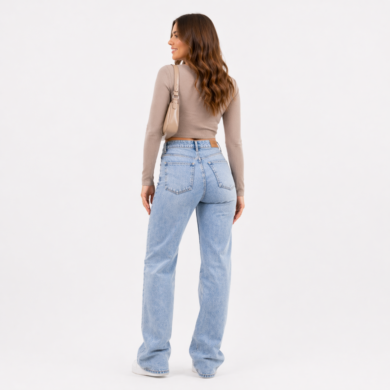 Lumi jeans med mellemhøj talje - stretch