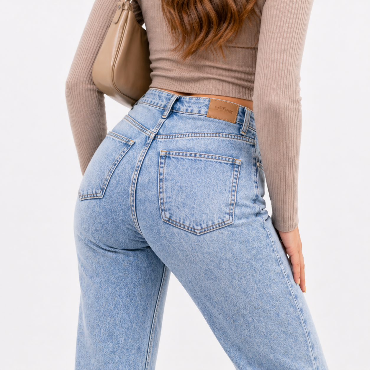 Lumi jeans med mellemhøj talje - stretch